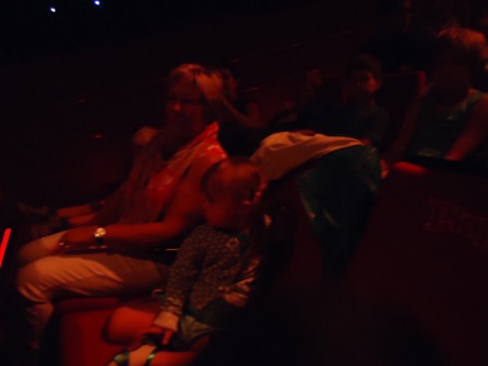 in het theater van muzircus 