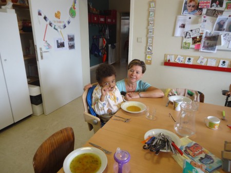 middageten bij Carine